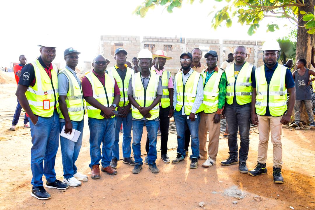 Team of Engineers on site